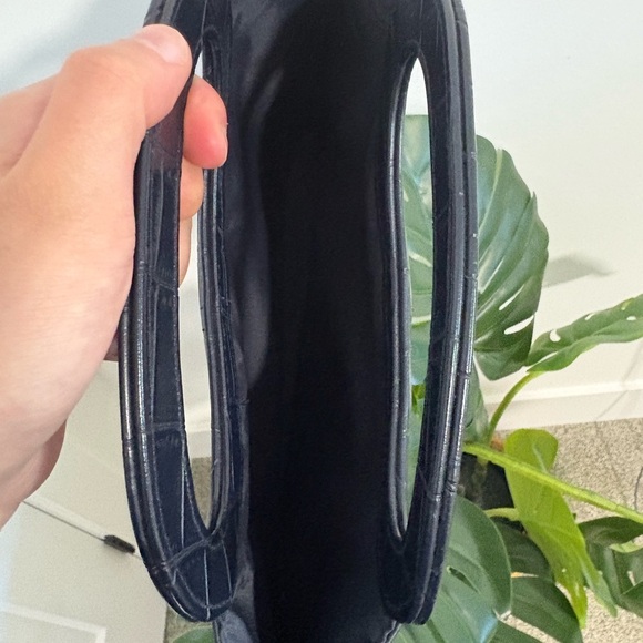 Estée Lauder Satchel Small‎ Navy Blue Bag - Picture 3 of 11